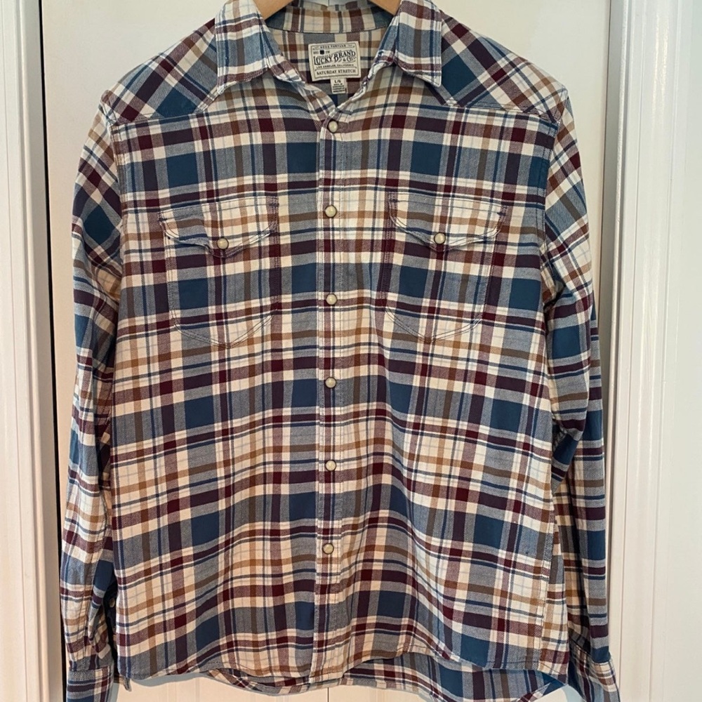 Lucky Brand amends button up